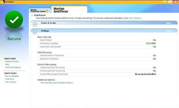 
norton antivirus4.15