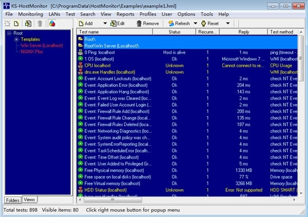 Advanced HostMonitor