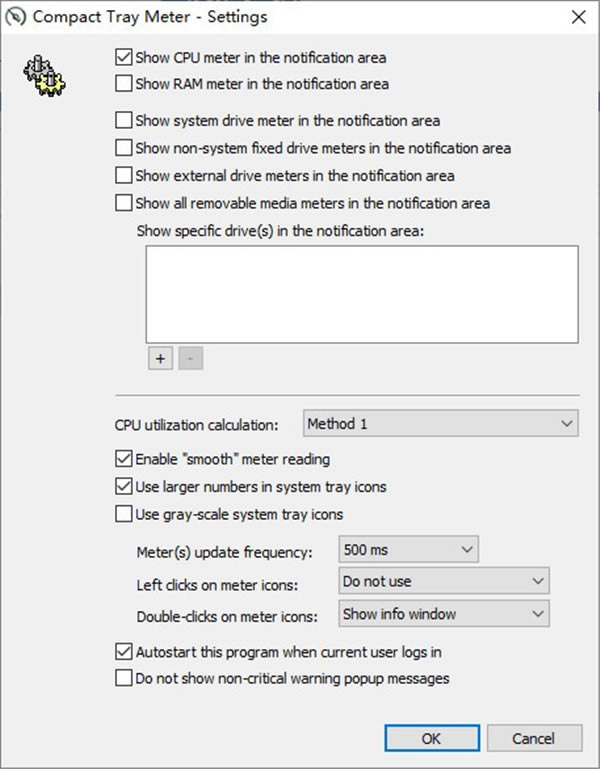 Compact Tray Meter