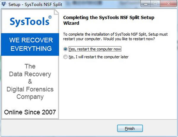 SysTools NSF Split