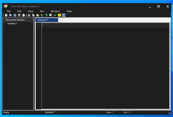Sushi Text editor