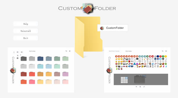 
CustomFolder-CustomFolderԶļͼ깤3.0