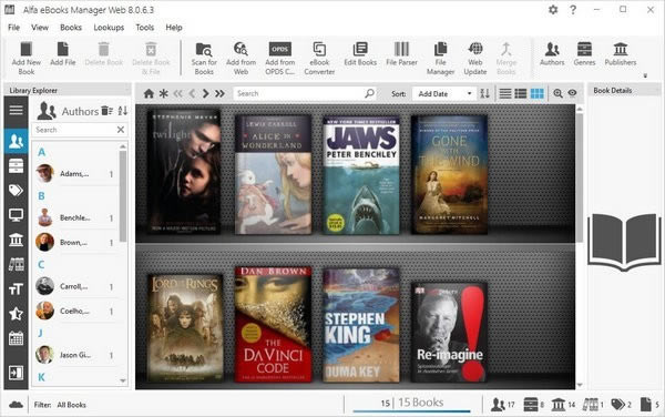 
Alfa eBooks Manager๦ܵĶ8.4.11.1