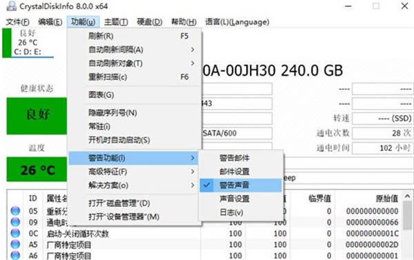 Crystal Disk Info