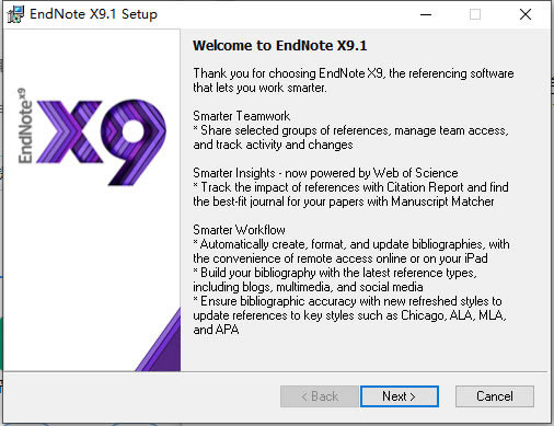 EndNote X9