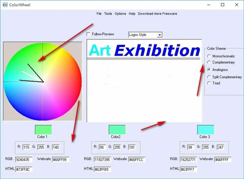 Free Colorwheel