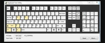 keyboard test utility