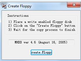 
Create Floppy-Create FloppyӲ޸1.0