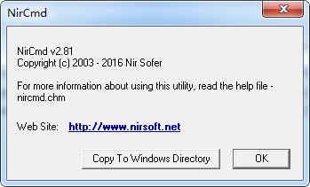 
NirCmd-NirCmdϵͳй2.81