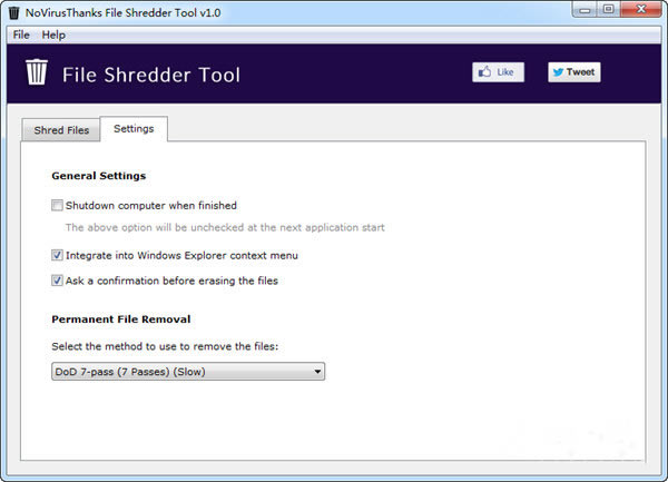 File Shredder Tool