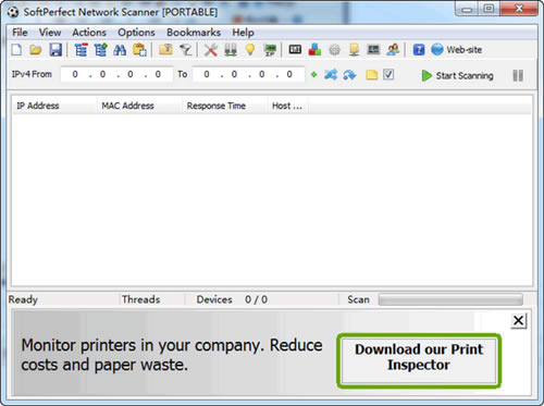 SoftPerfect Network Scanner