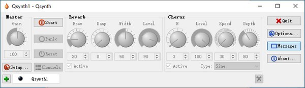 
Qsynth-QsynthǰӦó0.9.1