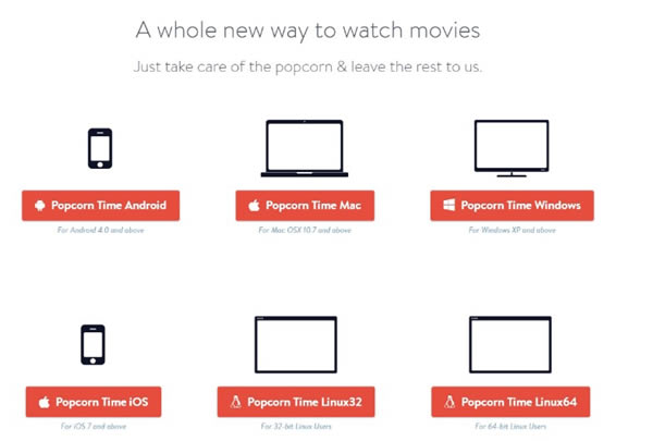 Popcorn Time软件下载-Popcorn Time开源视频播放工具下载6.2