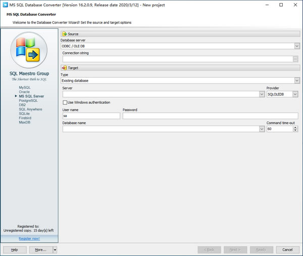 
MS SQL Database ConverterԶ˹ٷ2024°ɫذװ