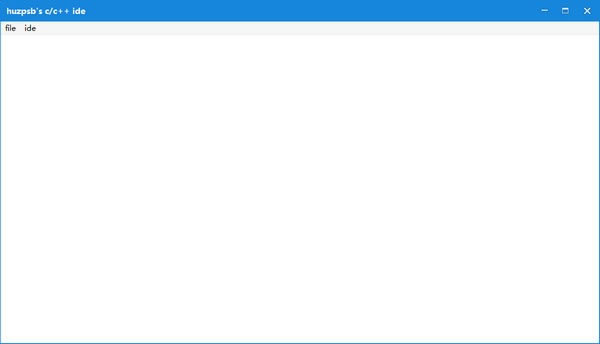 huzpsb's c/c++ ide