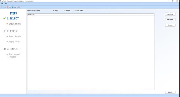 SysTools Thunderbird Import Wizard(ʼǨƹ)