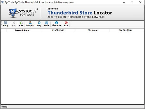 
SysTools Thunderbird Store LocatorԶ˹ٷ2024°ɫذװ