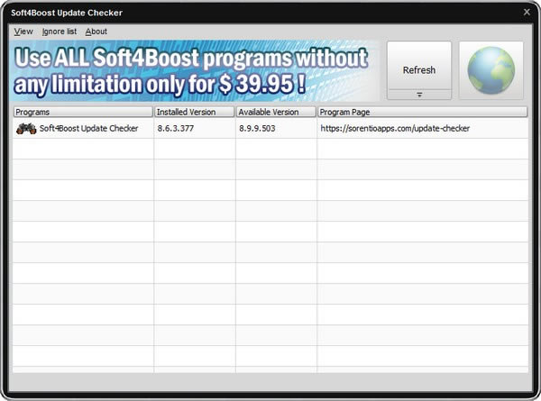 Soft4Boost Update Checker(Ӧó)