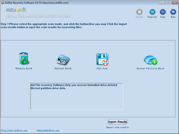 Aidfile Recovery Software(ݻָ)