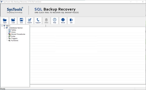 
SysTools SQL Backup RecoveryԶ˹ٷ2024°ɫذװ