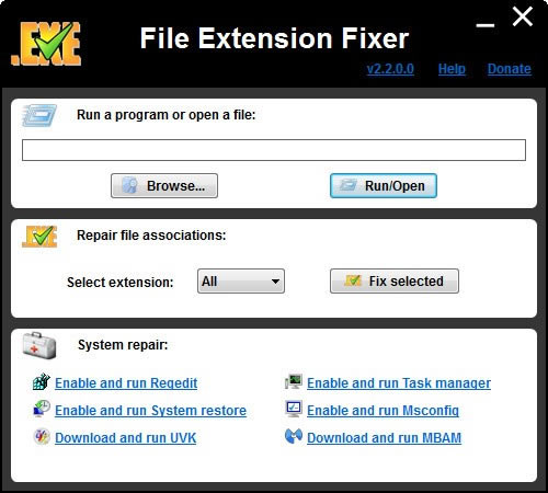 
File Extension FixerԶ˹ٷ2024°ɫذװ