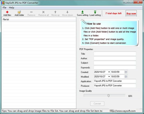 VaySoft JPG to PDF Converter(JPGתPDF)