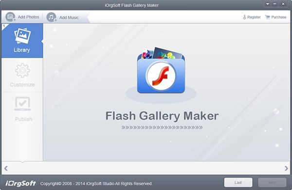 
iOrgsoft Flash Gallery MakerԶ˹ٷ2024°ɫذװ