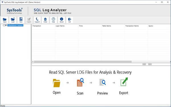 SysTools SQL Log Analyzer-SQL数据库日志分析工具-SysTools SQL Log Analyzer下载 v8.1官方版本
