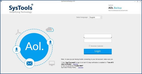 SysTools AOL Backup(AOLݹ)
