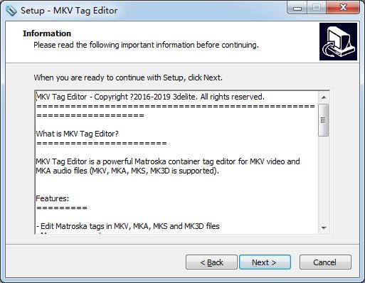 MKV Tag Editor-MKV标签编辑器-MKV Tag Editor下载 v1.0官方版本