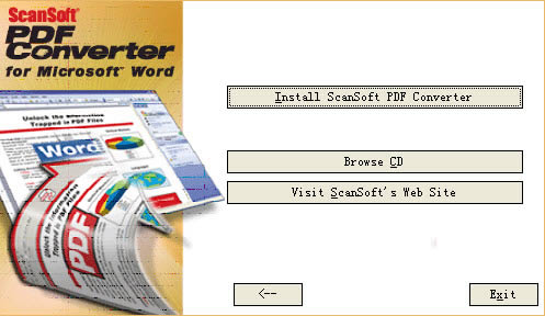 ScanSoft PDF Converter for MS Word 1.0 ע