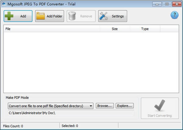 Mgosoft JPEG To PDF Converter(JPEGתPDFת)