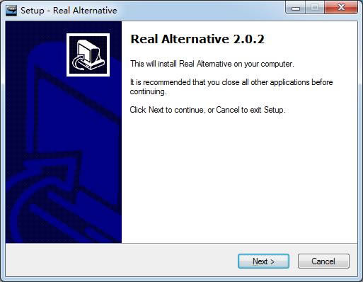 Real Alternative-Real播放器解码包-Real Alternative下载 v2.0.2官方版本