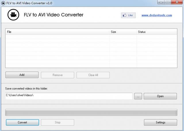 FLV to AVI Video Converter-flv转换avi-FLV to AVI Video Converter下载 v1.0官方版本