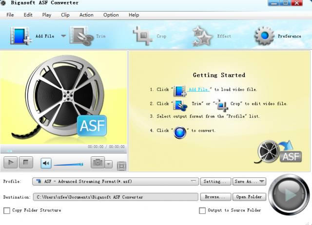 Bigasoft ASF Converter-ASF格式转换器-Bigasoft ASF Converter下载 v3.5官方版本