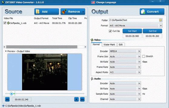 Ƶ빤 ZXT2007 Video Converter-Ƶ빤 ZXT2007 Video Converter v2.1.0ٷ