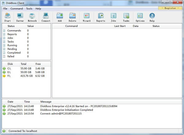 DiskBoss client -硬盘空间分析工具-DiskBoss client 下载 v12.4.16官方版本
