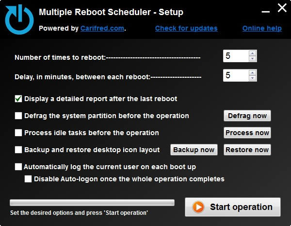 Multiple Reboot Scheduler(ϵͳŻ)