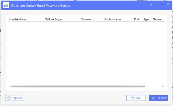 iSunshare Outlook Email Password Genius(Outlookʼָ)