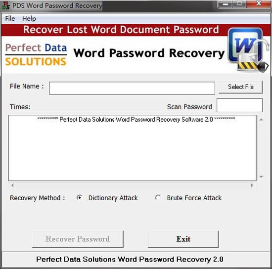 PDS Word Password Recovery(wordĵָ)