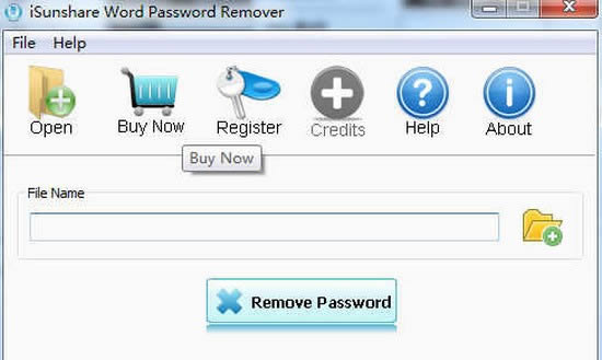 iSunshare Word Password Remover(word)