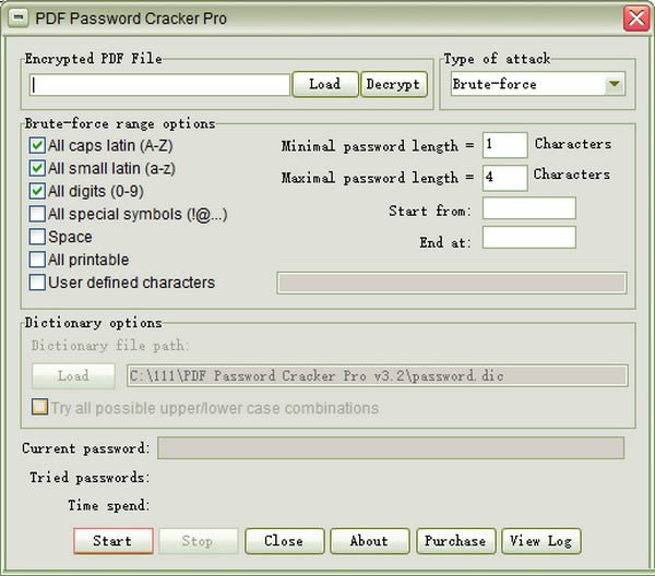 PDF Password Cracker Pro(PDFļܹ)