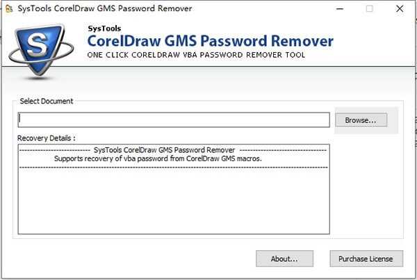 SysTools CorelDraw GMS Password Remover(Ƴ)