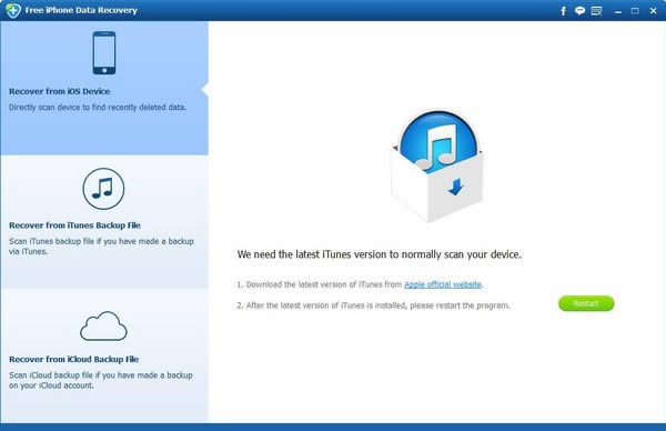 Free iPhone Data Recovery(iPhoneݻָ)