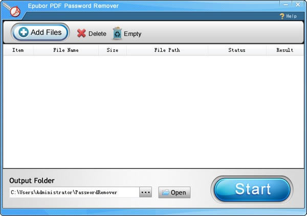 Epubor PDF Password Remover(PDF)