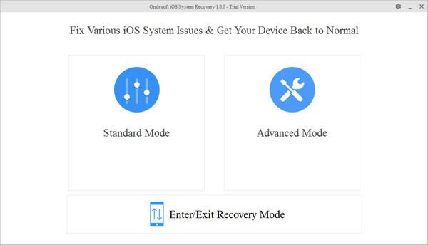 Ondesoft iOS System Recovery-系统修复工具-Ondesoft iOS System Recovery下载 v1.0.0官方版本