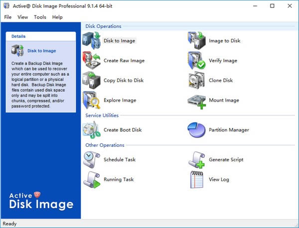 Active Disk Image Pro-硬盘分区备份工具-Active Disk Image Pro下载 v10.0.0.0免费版