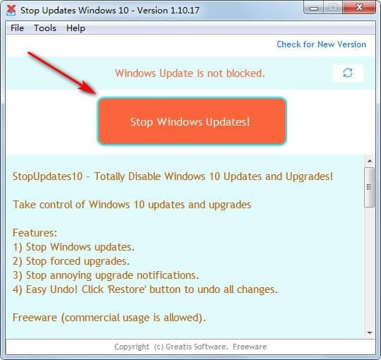 StopUpdates10(win10Զ¹رչ)