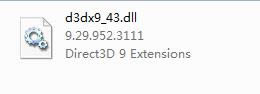 
d3dx9 43.dll-޸ϵͳȱʧdllļ-d3dx9 43.dll v9.29.952.3111ٷ汾