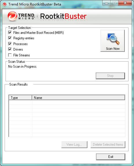 Trend Micro RootkitBuster-rootkitɨ-Trend Micro RootkitBuster v5.0.1198ٷ